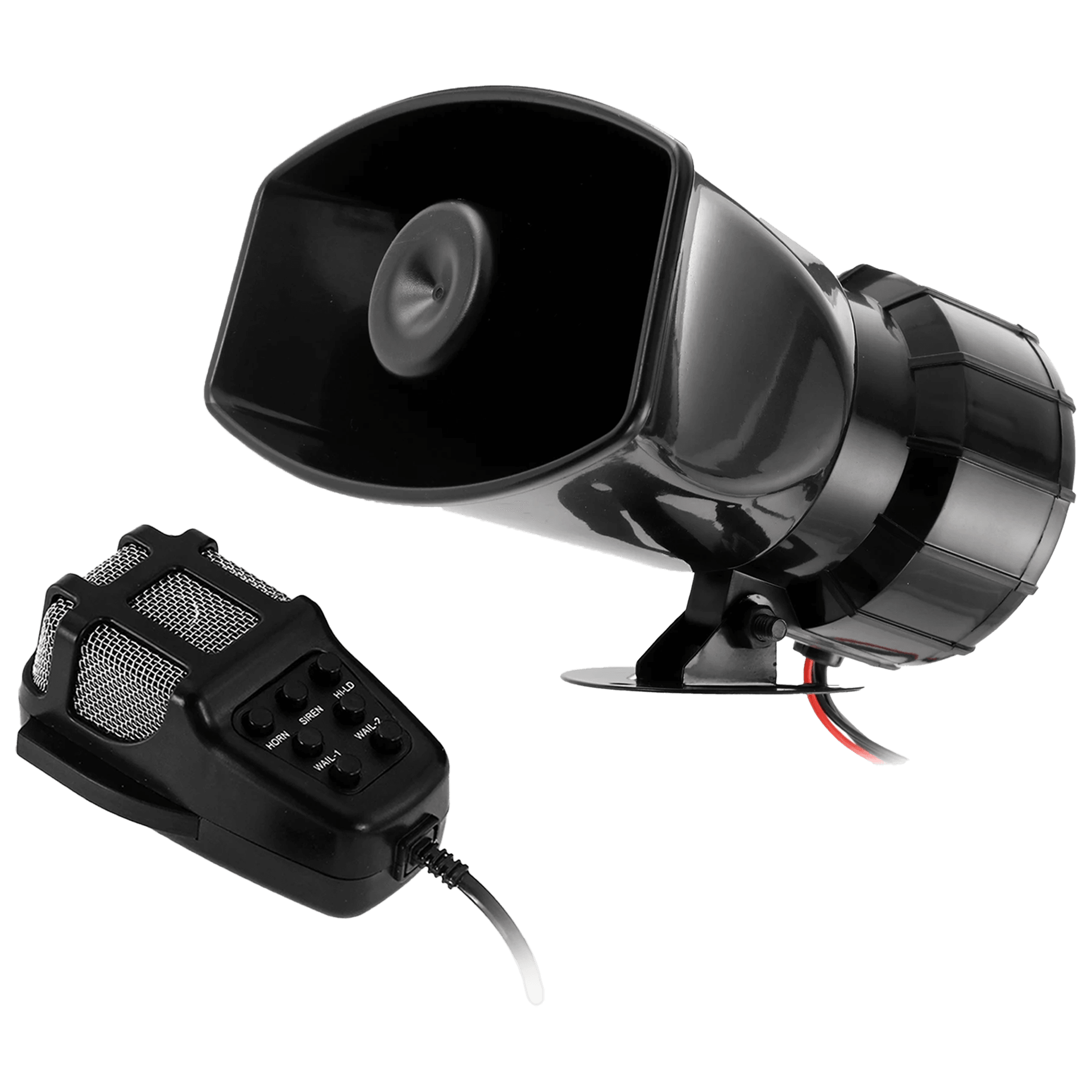 Car megaphone transparent cover image